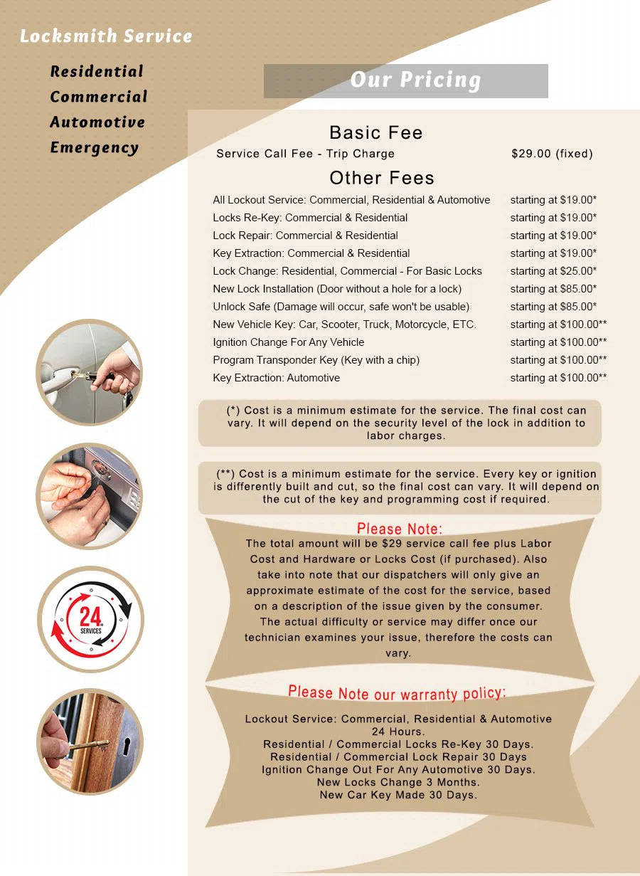 Capitol Locksmith Service Sterling Heights, MI 586-330-0161